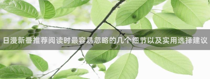 漫画免费看每日漫画推荐